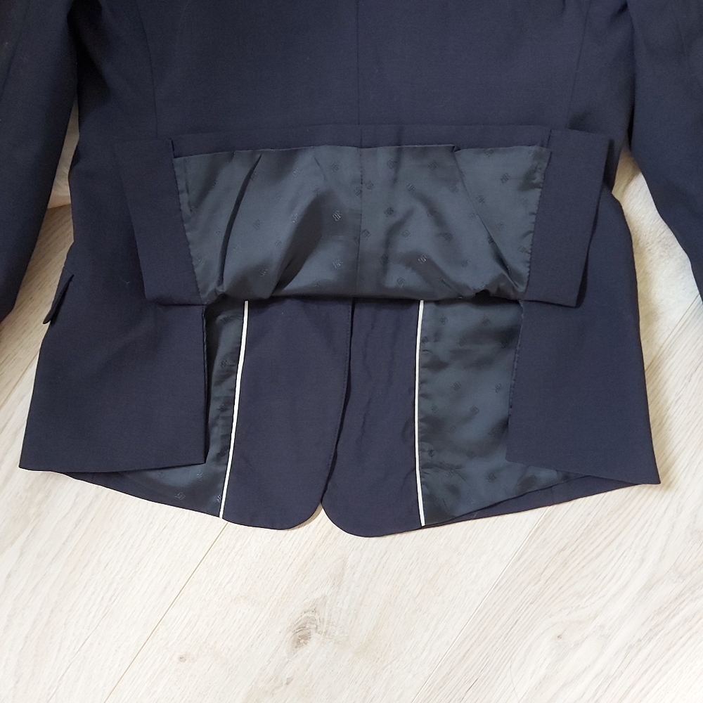 Navy Wool fitted Banana Republic Blazer - Picture 3 of 11
